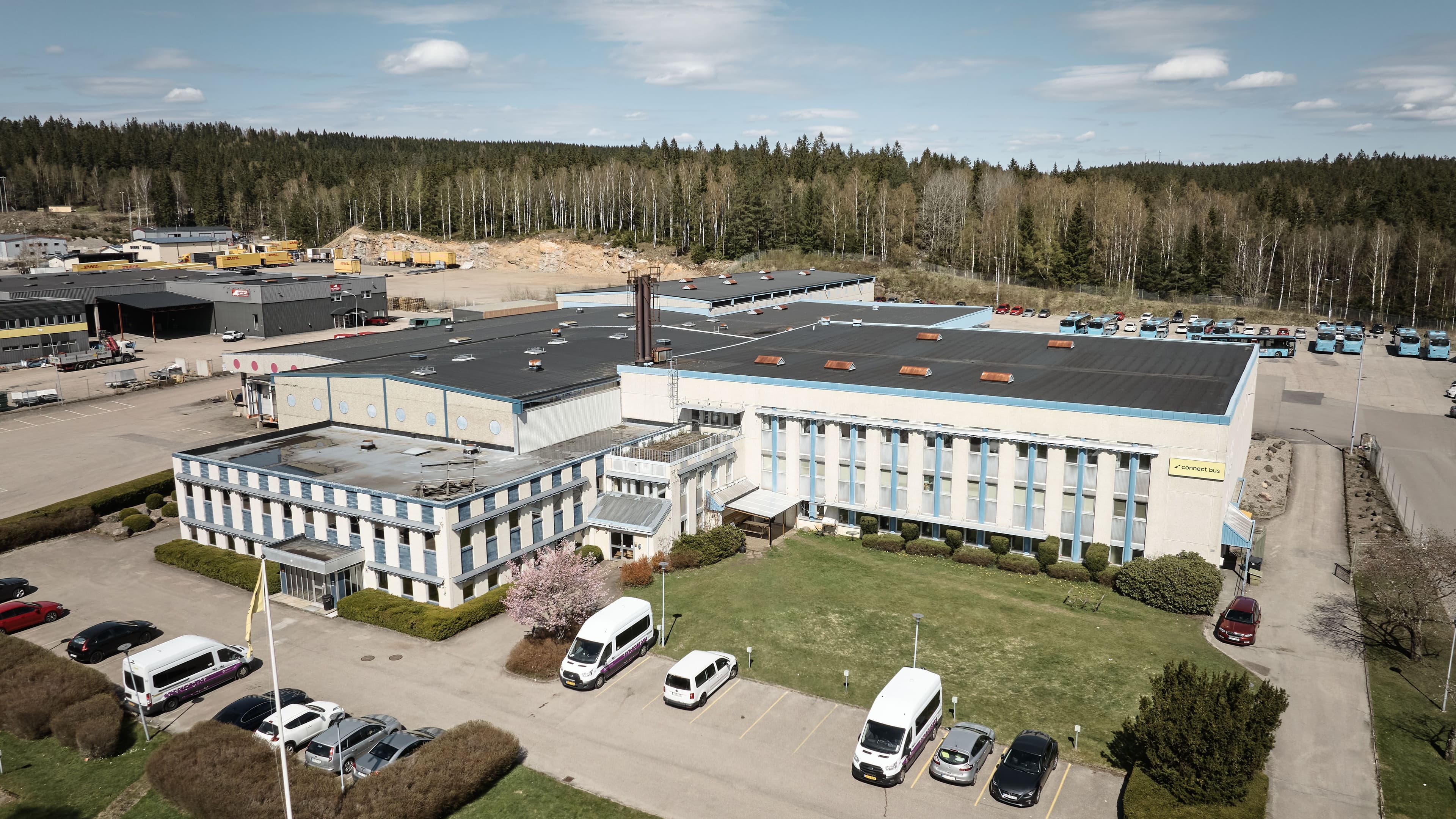 Järngrinden utvecklar Rotorn 1 på Ramnaslätt i Borås – tillbyggnader för två hyresgäster