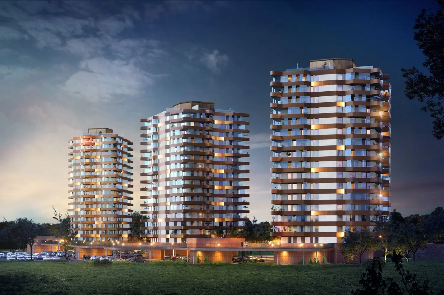 Tegelbruket Halmstad 3d rendering