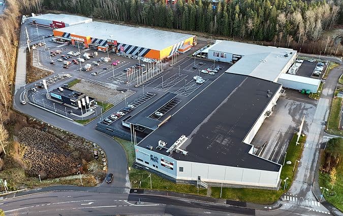Järngrinden förvärvar kommersiell fastighet i Borås för 320 mkr
