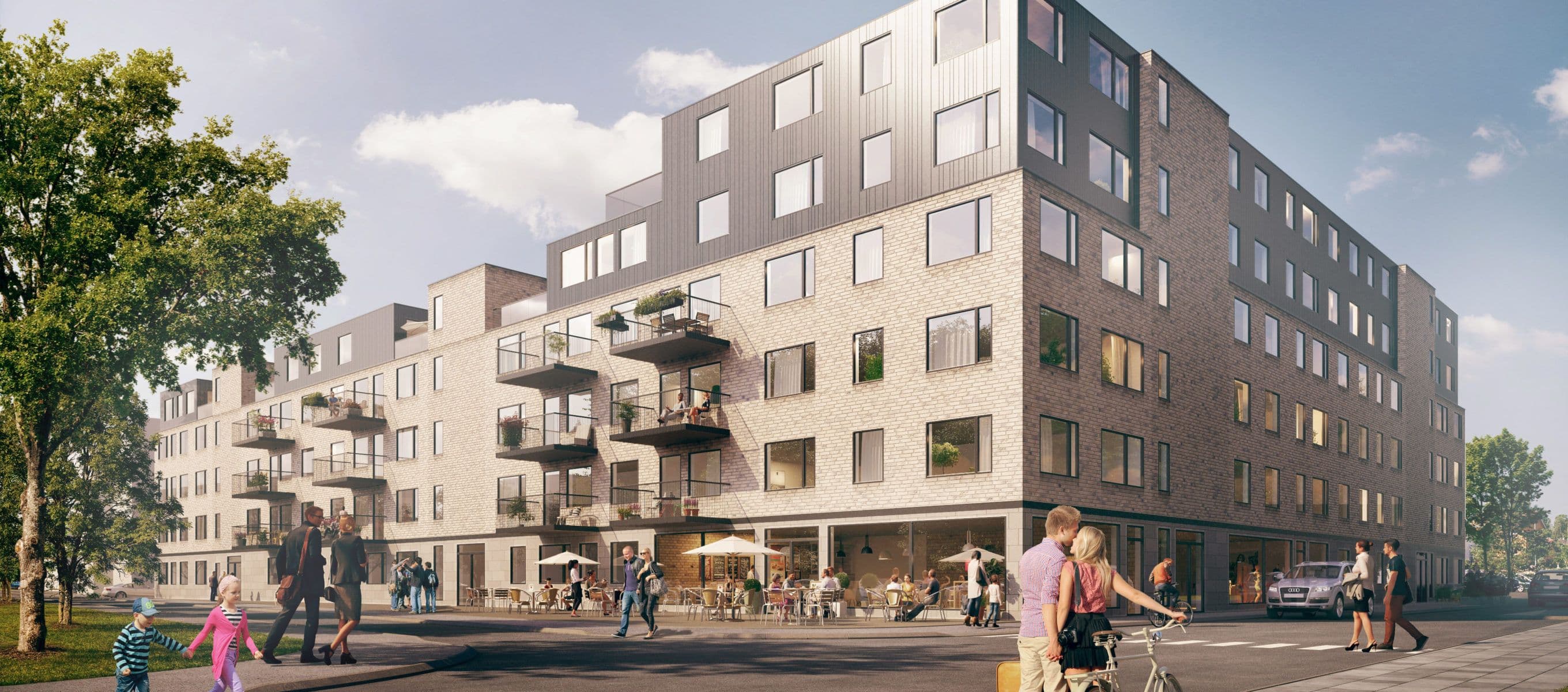 3d rendering Katrineberg Mölndal