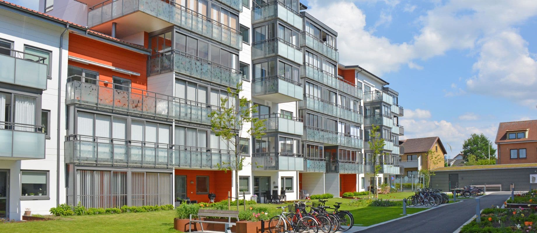 Brf Lorensberg exteriör