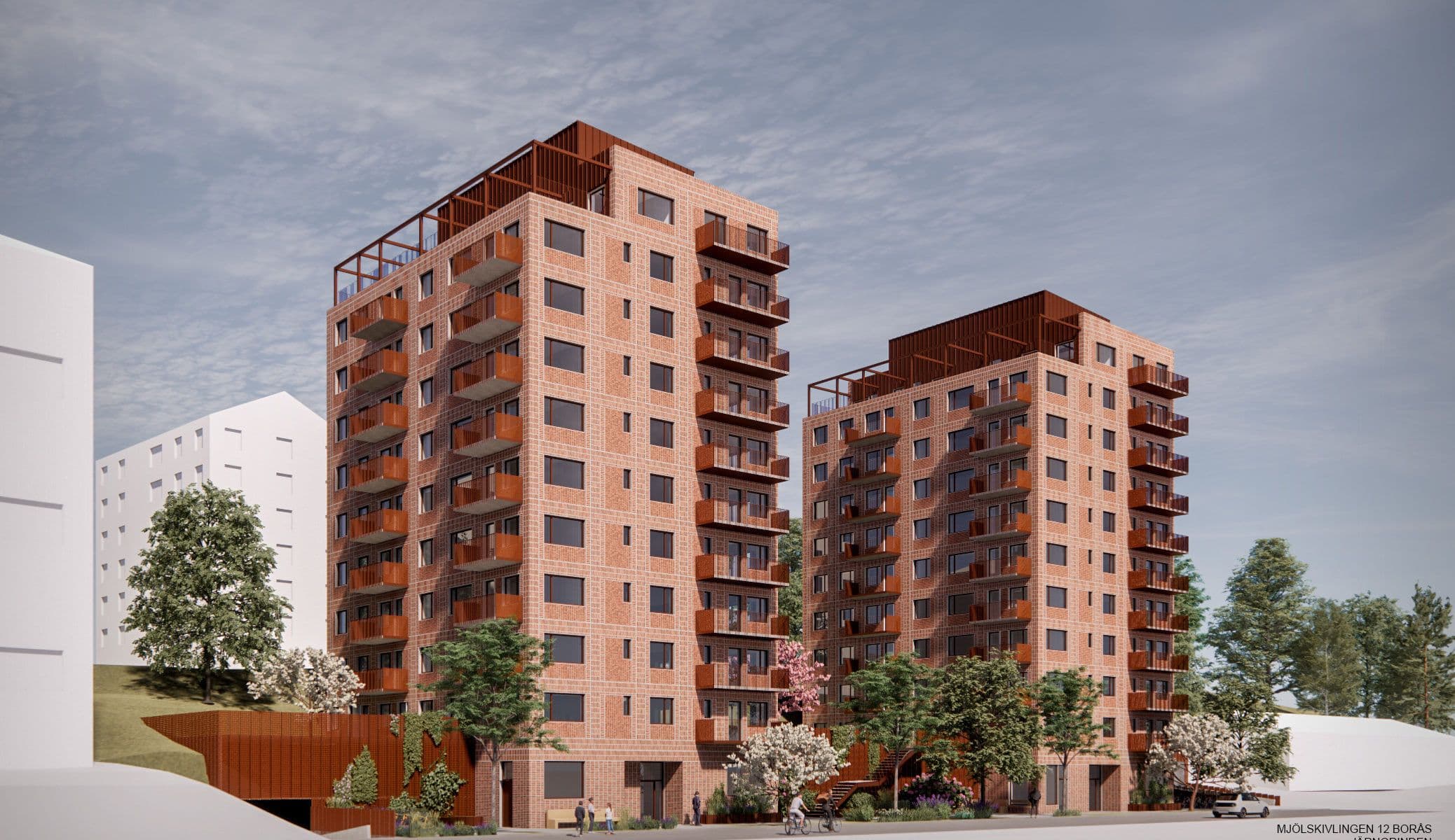 3d rendering kvarteret Mjölskivlingen